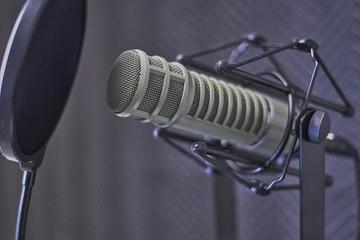 Photo by Dan LeFebvre on Unsplash Image of a microphone