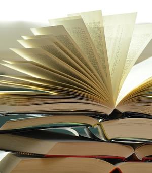 pile of books